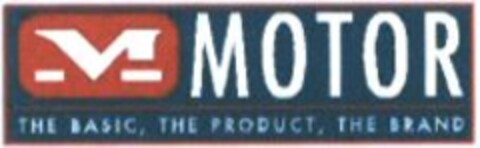 MOTOR THE BASIC, THE PRODUCT, THE BRAND Logo (WIPO, 08.10.2003)