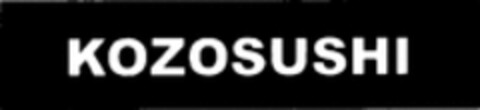 KOZOSUSHI Logo (WIPO, 28.01.2010)