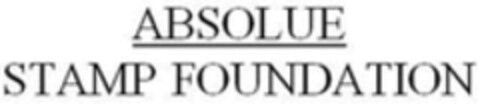 ABSOLUE STAMP FOUNDATION Logo (WIPO, 02/27/2017)