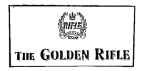 THE GOLDEN RIFLE Logo (WIPO, 07.12.1987)