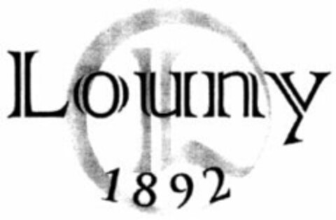 Louny 1892 Logo (WIPO, 23.04.1999)