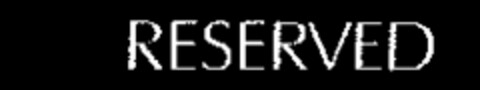 RESERVED Logo (WIPO, 29.07.2003)