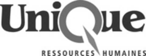 UniQue RESSOURCES HUMAINES Logo (WIPO, 03/18/2009)