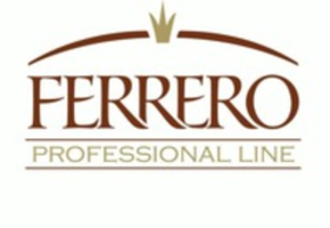 FERRERO PROFESSIONAL LINE Logo (WIPO, 10/26/2012)