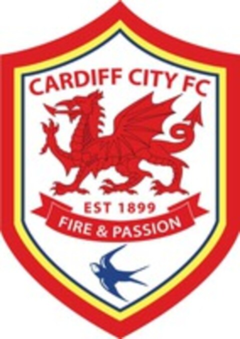 CARDIFF CITY FC EST 1899 FIRE & PASSION Logo (WIPO, 08.08.2014)