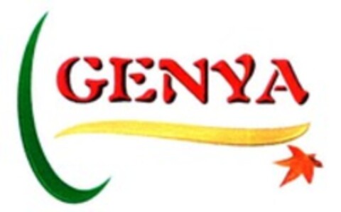 GENYA Logo (WIPO, 05/16/2014)