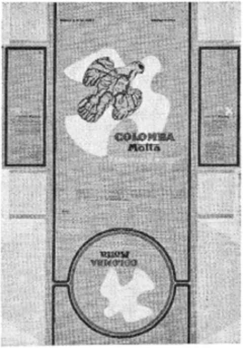 COLOMBA Motta Logo (WIPO, 04/16/1974)