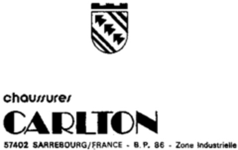 chaussures CARLTON Logo (WIPO, 19.05.1978)