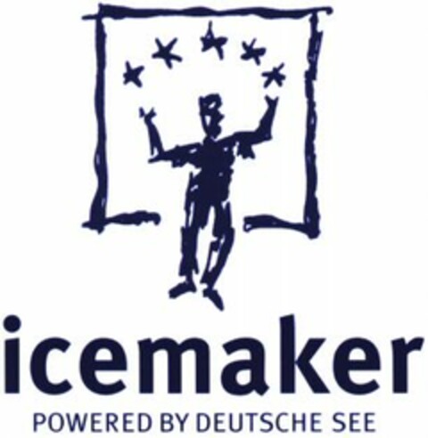 icemaker POWERED BY DEUTSCHE SEE Logo (WIPO, 05.04.2001)