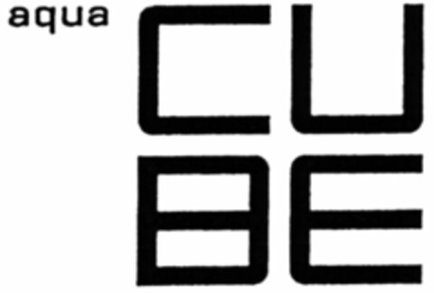 aqua CUBE Logo (WIPO, 04.12.2007)