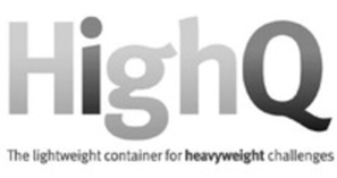 HighQ The lightweight container for heavyweight challenges Logo (WIPO, 09/18/2013)