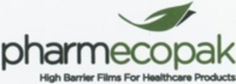 pharmecopak High Barrier Films for Healthcare Products Logo (WIPO, 11.02.2014)