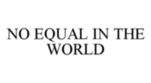 NO EQUAL IN THE WORLD Logo (WIPO, 29.09.2015)