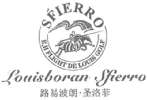 SFIERRO E,H FLIGHT DE LOUIS GOLF Louisboran Sfierro Logo (WIPO, 20.07.2022)