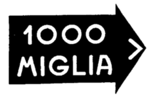 1000 MIGLIA Logo (WIPO, 23.06.1990)