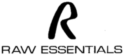 R RAW ESSENTIALS Logo (WIPO, 03/27/1998)