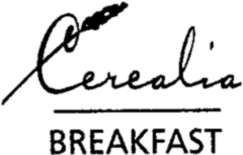 Cerealia BREAKFAST Logo (WIPO, 01/23/2001)