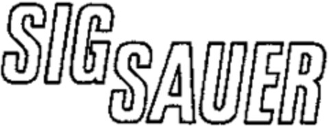 SIG SAUER Logo (WIPO, 04.09.2003)