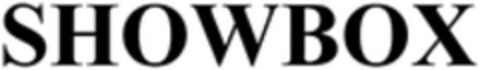 SHOWBOX Logo (WIPO, 12/31/2014)