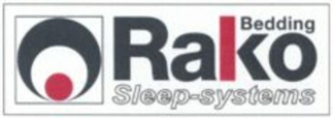 Rako Bedding Sleep-systems Logo (WIPO, 08/14/2008)