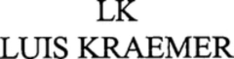 LK LUIS KRAEMER Logo (WIPO, 06/10/2009)