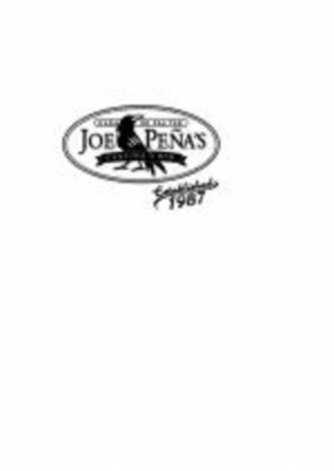 JOE PEÑA'S Logo (WIPO, 11.11.2009)