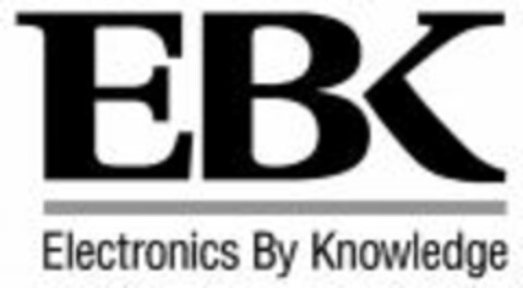 EBK Electronics By Knowledge Logo (WIPO, 10/21/2009)