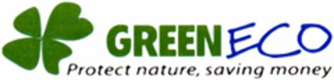 GREEN ECO Protect nature, saving money Logo (WIPO, 09/24/2010)