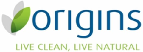 origins LIVE CLEAN, LIVE NATURAL Logo (WIPO, 09.03.2016)