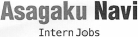 Asagaku Navi Intern Jobs Logo (WIPO, 02.03.2016)