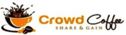 Crowd Coffee SHARE & GAIN Logo (WIPO, 09/28/2017)