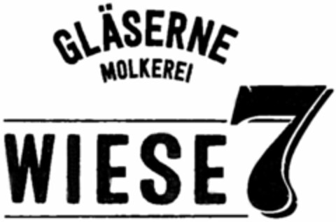 GLÄSERNE MOLKEREI WIESE 7 Logo (WIPO, 07/30/2018)