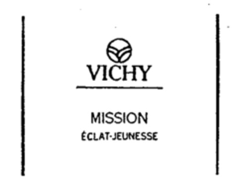 VICHY MISSION ÉCLAT-JEUNESSE Logo (WIPO, 15.06.1990)