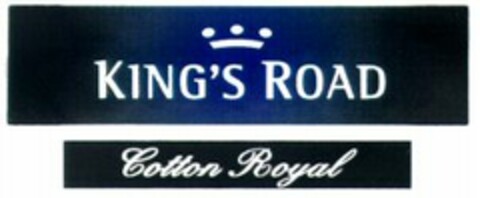 KING'S ROAD Cotton Royal Logo (WIPO, 11.09.1998)