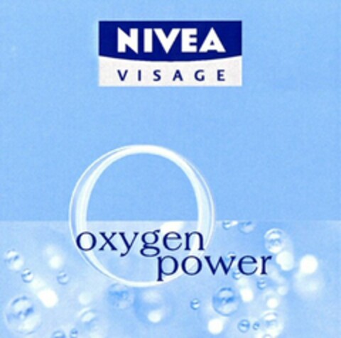 NIVEA VISAGE oxygen power Logo (WIPO, 30.03.2007)