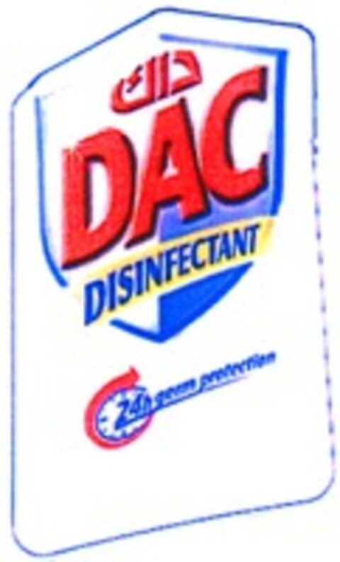 DAC DISINFECTANT 24h germ protection Logo (WIPO, 11.02.2010)
