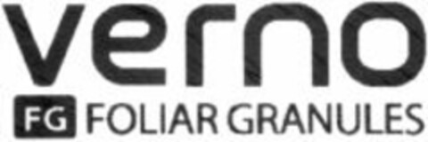 VERNO FG FOLIAR GRANULES Logo (WIPO, 05.07.2011)