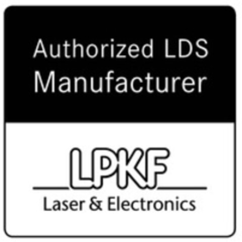 Authorized LDS Manufacturer LPKF Laser & Electronics Logo (WIPO, 18.03.2014)