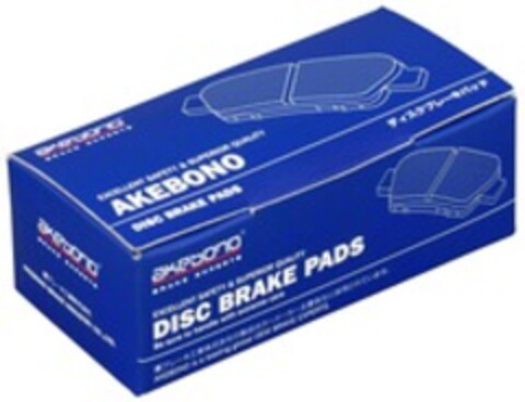 AKEBONO DISC BRAKE PADS Logo (WIPO, 23.03.2016)