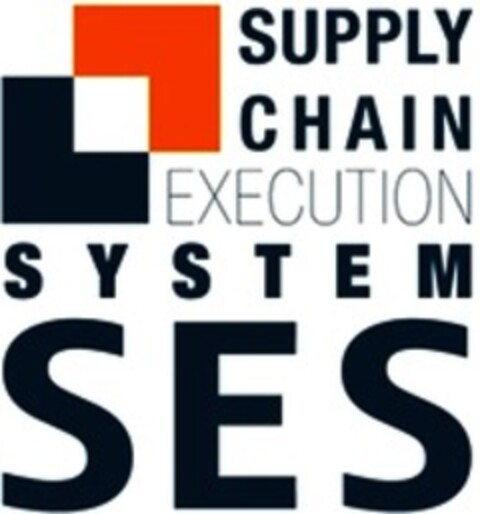 SUPPLY CHAIN EXECUTION SYSTEM SES Logo (WIPO, 04/27/2018)