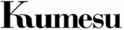 Kumesu Logo (WIPO, 22.08.2018)