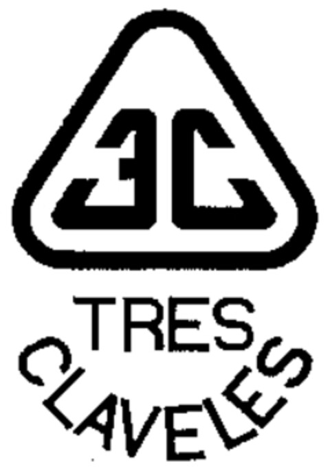 3C TRES CLAVELES Logo (WIPO, 08/04/1997)