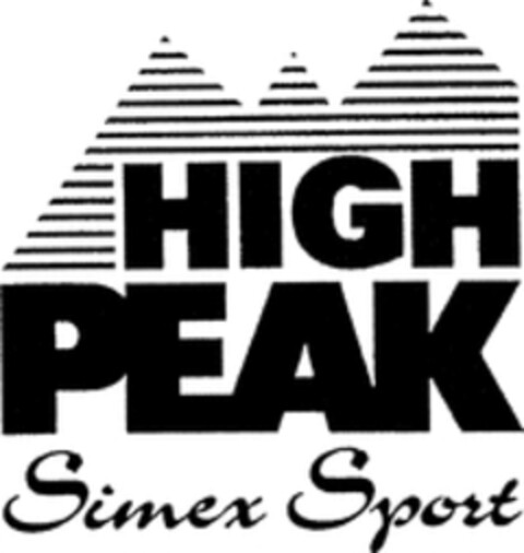 HIGH PEAK Simex Sport Logo (WIPO, 12.02.1998)