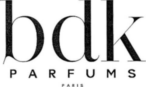 bdk PARFUMS PARIS Logo (WIPO, 31.08.2016)