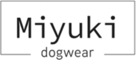 Miyuki dogwear Logo (WIPO, 23.08.2022)