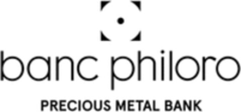 banc philoro PRECIOUS METAL BANK Logo (WIPO, 01/30/2023)