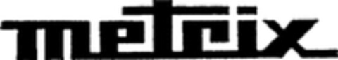 metrix Logo (WIPO, 03/08/1968)