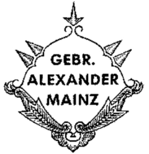 GEBR. ALEXANDER MAINZ Logo (WIPO, 23.01.2007)