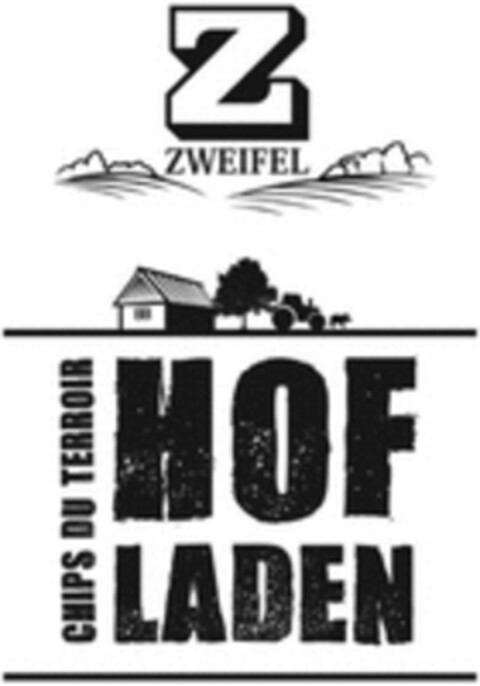 Z ZWEIFEL CHIPS DU TERROIR HOFLADEN Logo (WIPO, 07.07.2015)