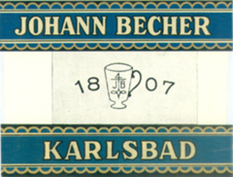JOHANN BECHER KARLSBAD Logo (WIPO, 11.03.1961)